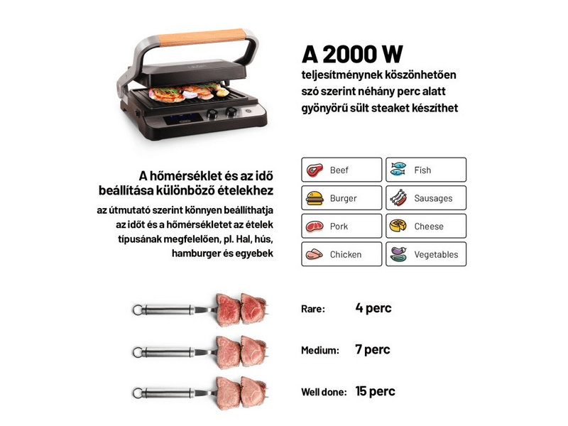 Lauben 2000SB Kontakt grill