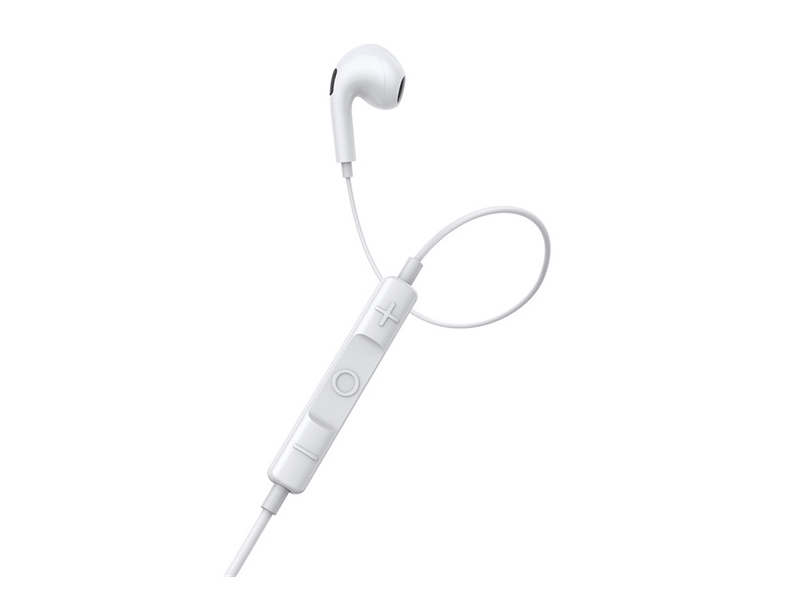 Baseus Encok H17 Mikrofonos fülhallgató, fehér (NGCR020002)