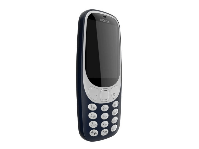 Nokia 3310 Dual SIM Kártyafüggetlen Mobiltelefon, Kék