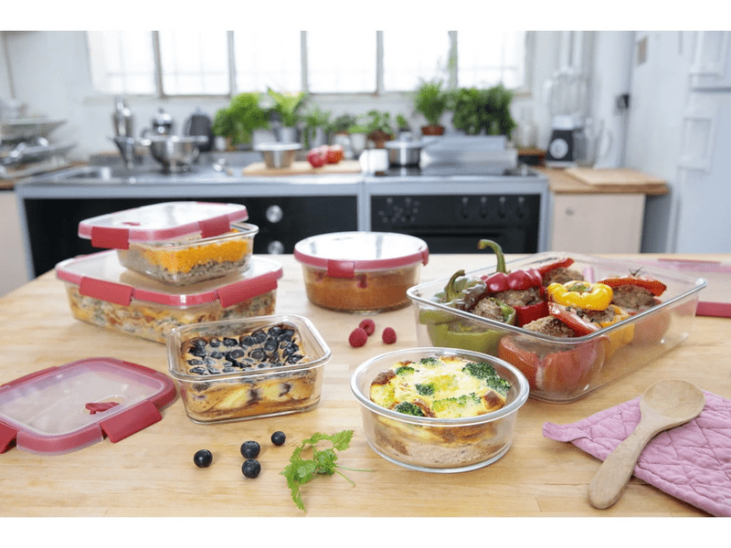 Curver Smart Cook Ételtároló, üveg, 0,9 l (235707)
