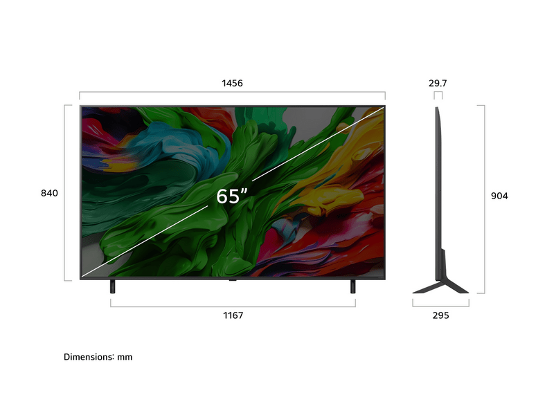 LG QNED evo AI 65QNED85A3C 65