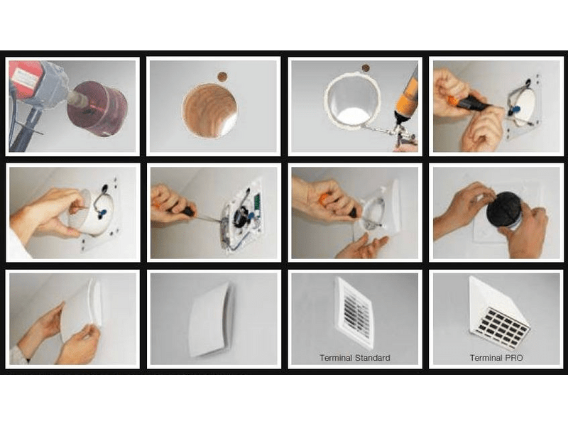 Aerauliqa Quantum HR-150 Pro ISO Szellőztető ventilátor