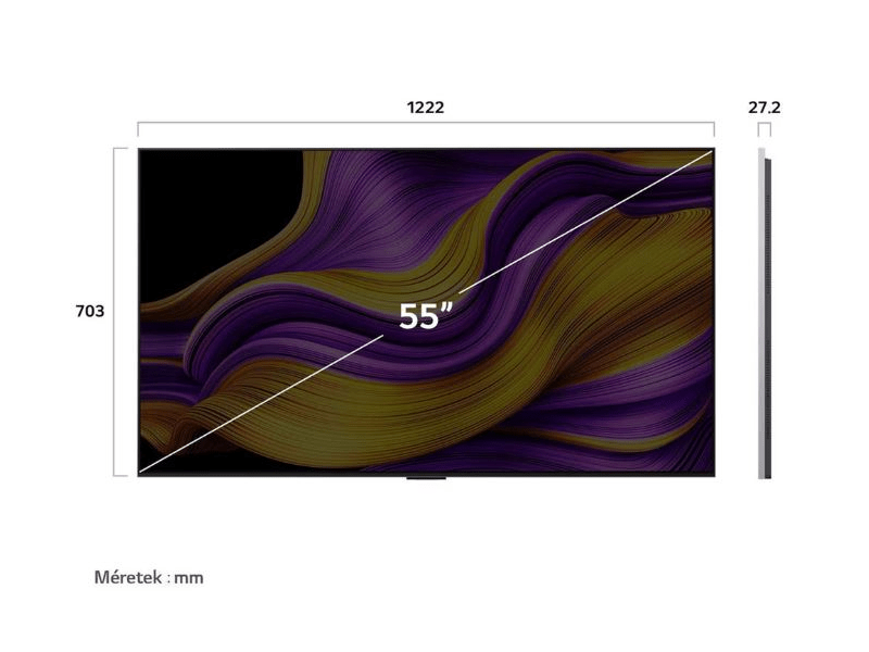 LG OLED evo AI OLED55G51LW 55
