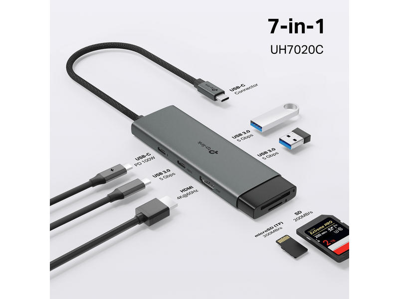 TP-Link UH7020C USB Type-C 7-in-1 Hub
