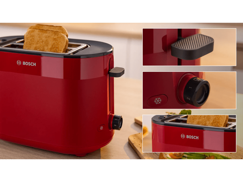Bosch MyMoment Compact toster, crveni (TAT2M124)