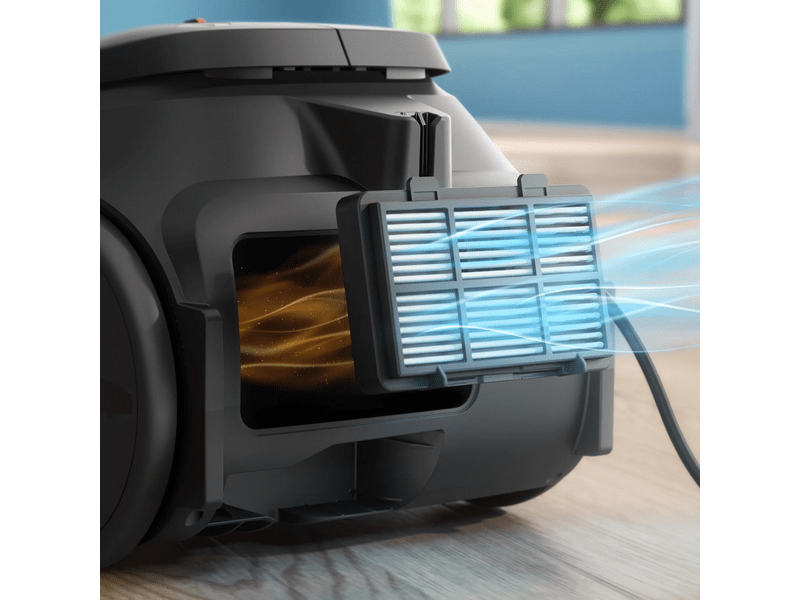 Philips XD1142/10 Series 2000 porzsákos porszívó, világoskék