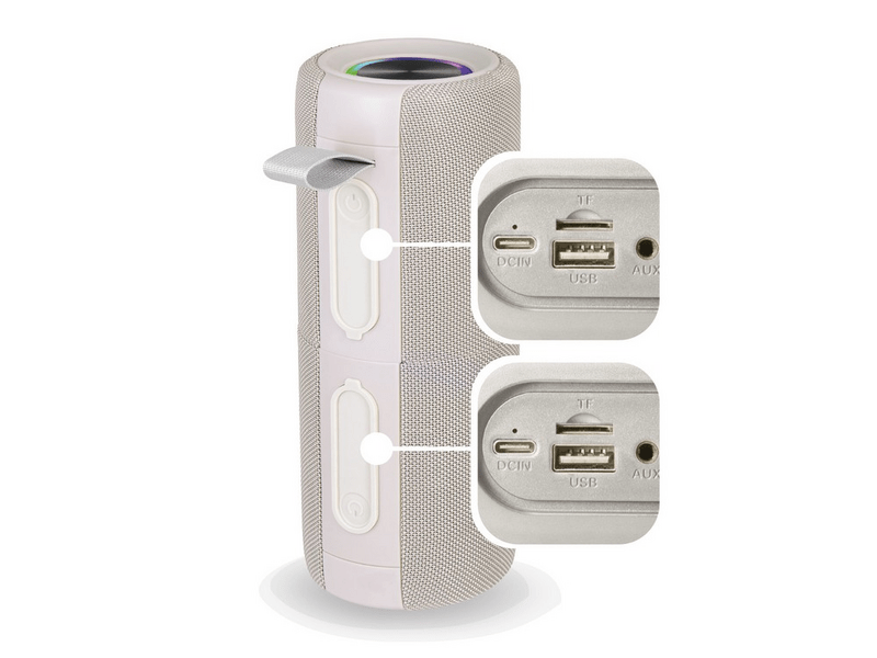 Trevi XSC 8A88 BE TWS Bluetooth hangszóró, bézs