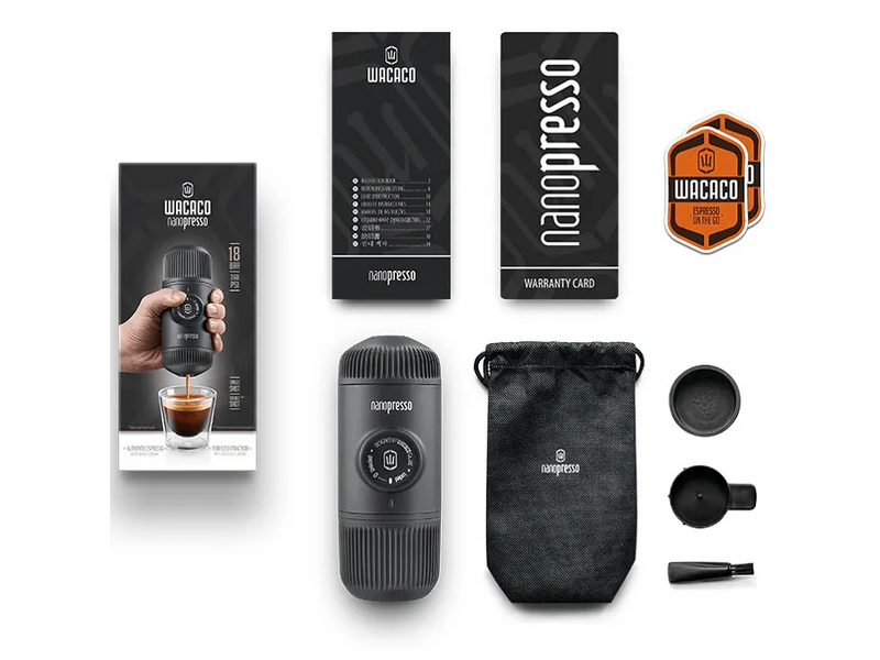 Wacaco Nanopresso hordozható kávéfőző, szürke