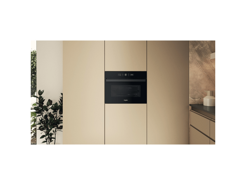 Whirlpool WMW47HMB Beépíthető mikrohullámú sütő, fekete