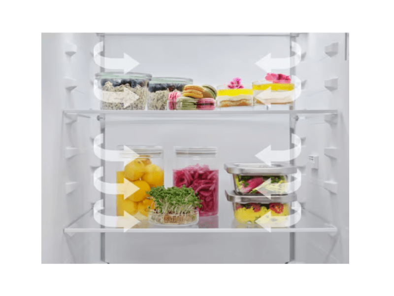 Electrolux ENP7MD18S Kombinirani ugradbeni hladnjak s donjim zamrzivačem