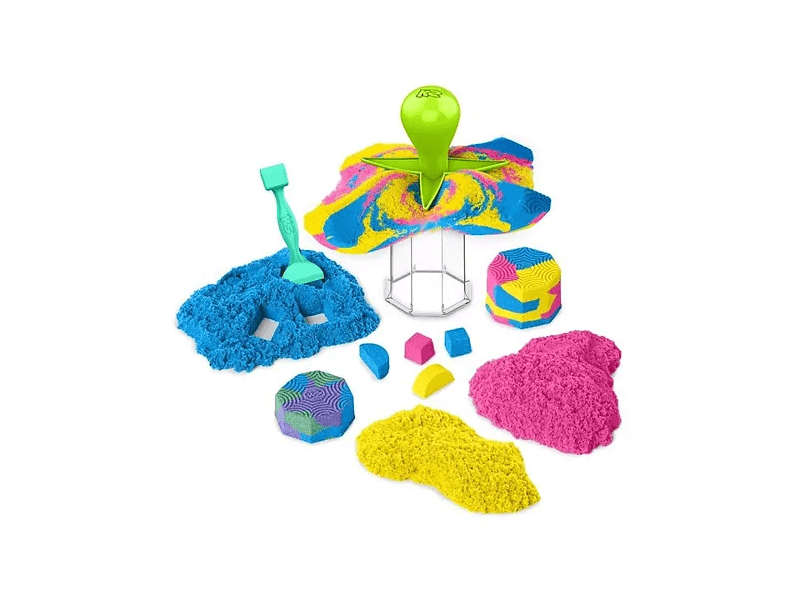 Kinetic Sand - Nyomkodós homokmóka szett