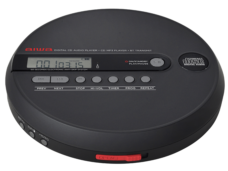 Aiwa PCD-1000BT Hordozható CD Lejátszó Bluetooth-tal (AIWA PCD-1000BT)
