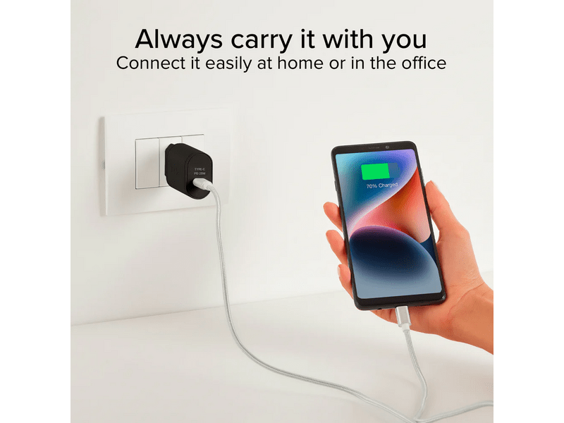 SBS 25W Power Delivery Hálózati adapter, fekete (TETR1CPD25)