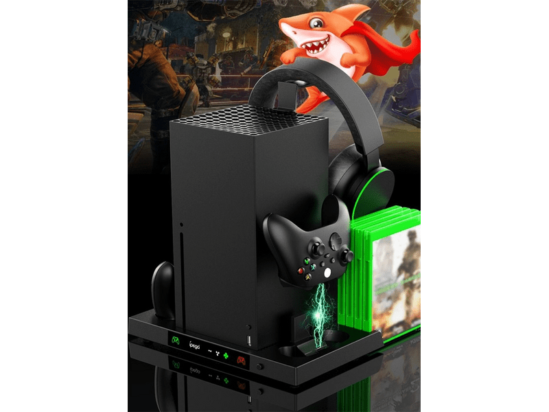 iPega PG-XBX023 Xbox X asztali tartó, hűtő