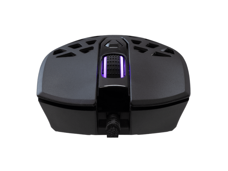 White Shark GM-5018B Caradoc Gamer egér, fekete
