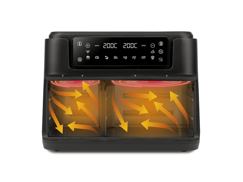 Girmi FG26 Ecofrit Bis forrólevegős sütő (FG2600)