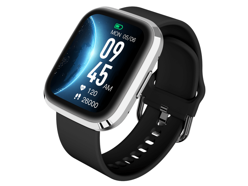 Garett GRC style okosóra, ezüst-fekete