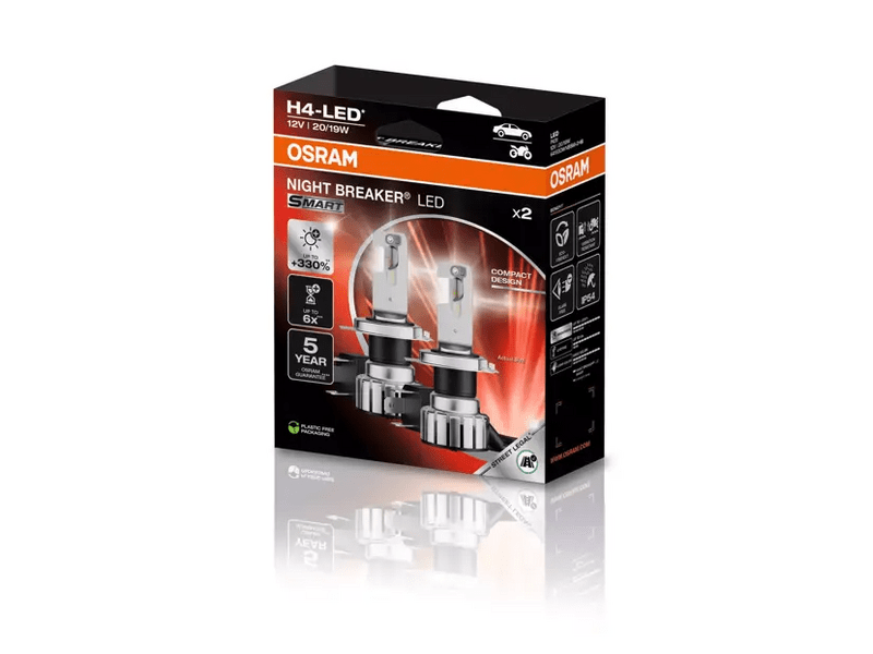 Osram Night Breaker LED Smart H4 (64193DWNBSM-2HFB)