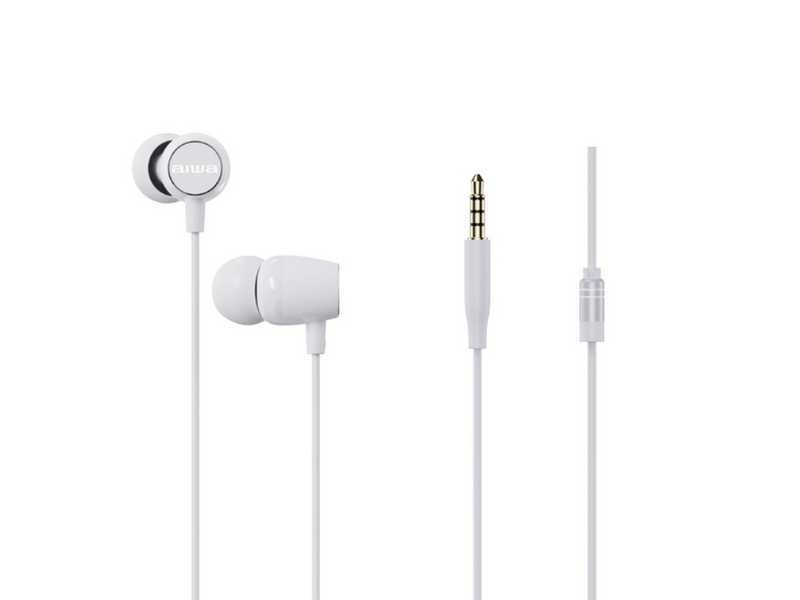 Aiwa ESTM-20WT Žičane slušalice, bijele