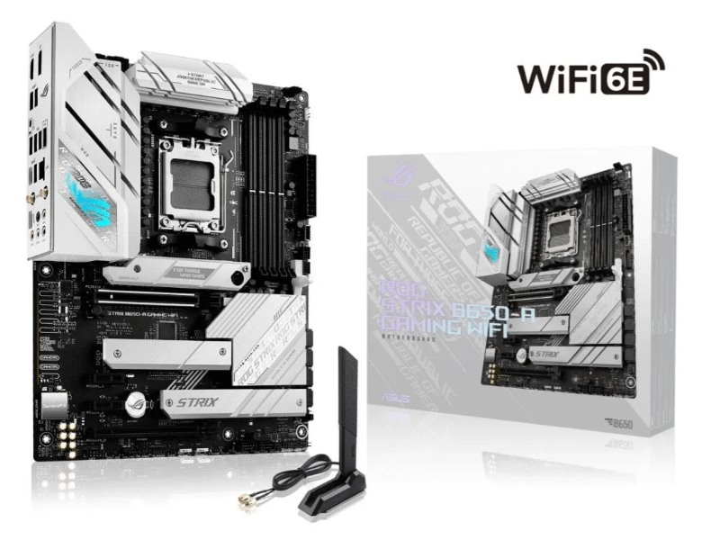 Asus ROG STRIX B650-A Gaming WIifi AM5 Alaplap (ROGSTRIXB650AGAMINGWIFI)