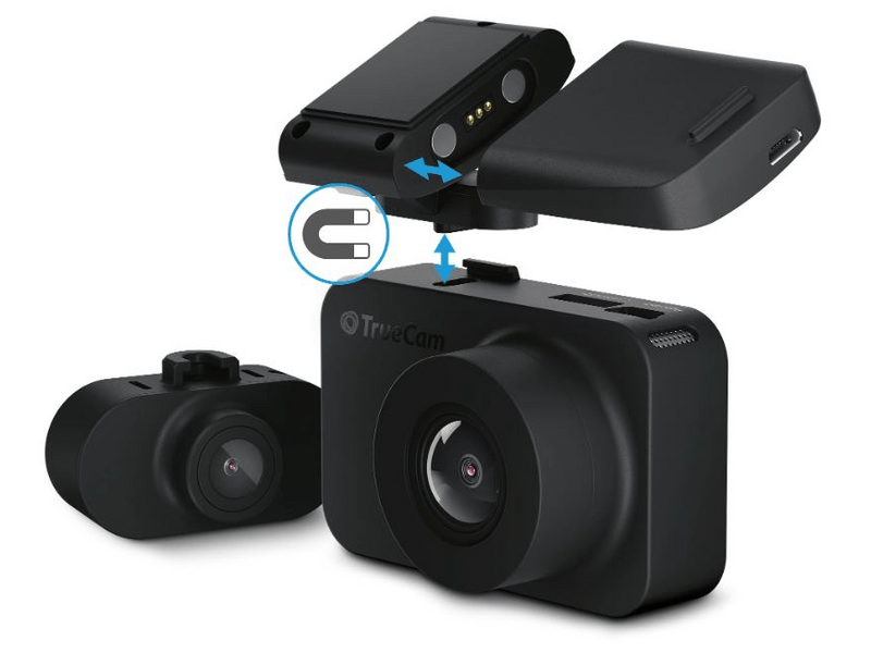 TrueCam M7 GPS Dual Menetrögzítő kamera