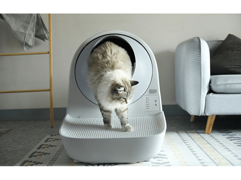 Catlink Scooper alomtálca lépcső, szürke (CL-LBPS-02)