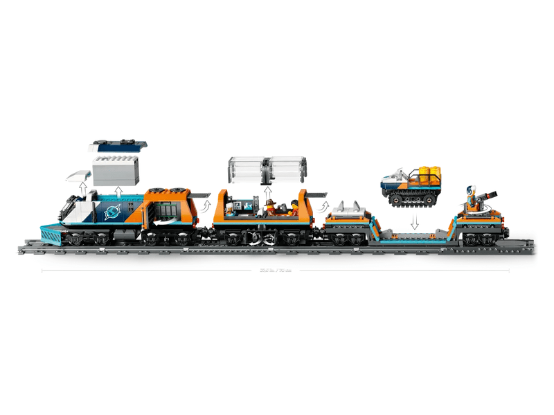 LEGO® City Felfedezők sarkvidéki expresszvonata (60470)