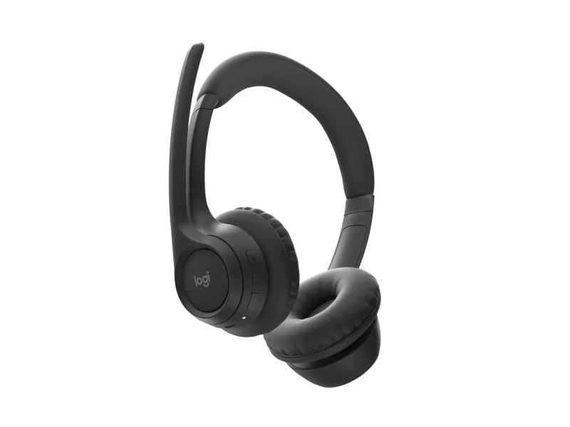 Logitech Zone 300 Bluetooth headset, éjfekete (981-001407)