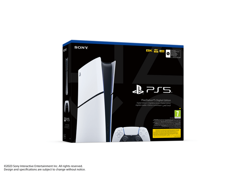 Sony PlayStation 5 (PS5) Slim Digital Edition igraća konzola