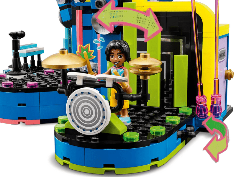 LEGO® Friends Heartlake City zenei tehetségkutató (42616)