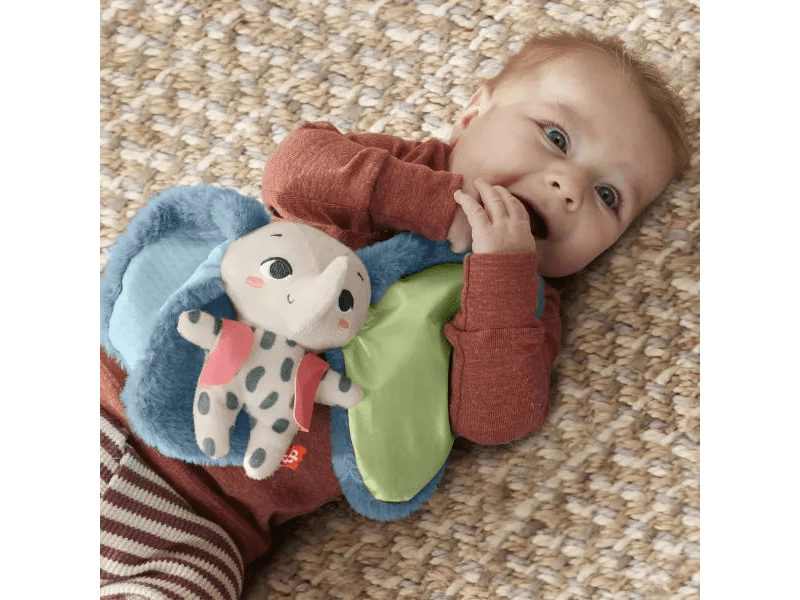 Fisher-Price: Csupafül lepkefáni plüssfigura (HKD63)