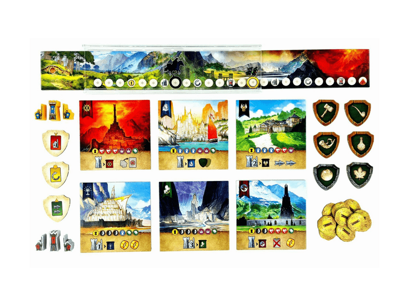 A Gyűrűk Ura - Párbaj Középföldéért Társasjáték (ASM34706)