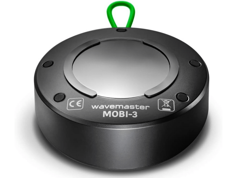WaveMaster MOBI-3 Bluetooth hangszóró, FM rádió, Fekete/zöld