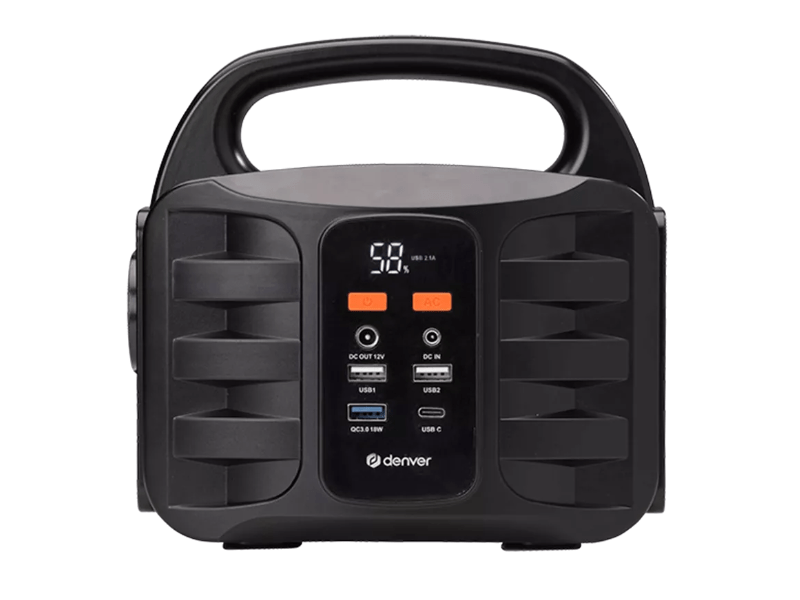 Denver PPS-42000 Napelemes Hordozható akku, fekete