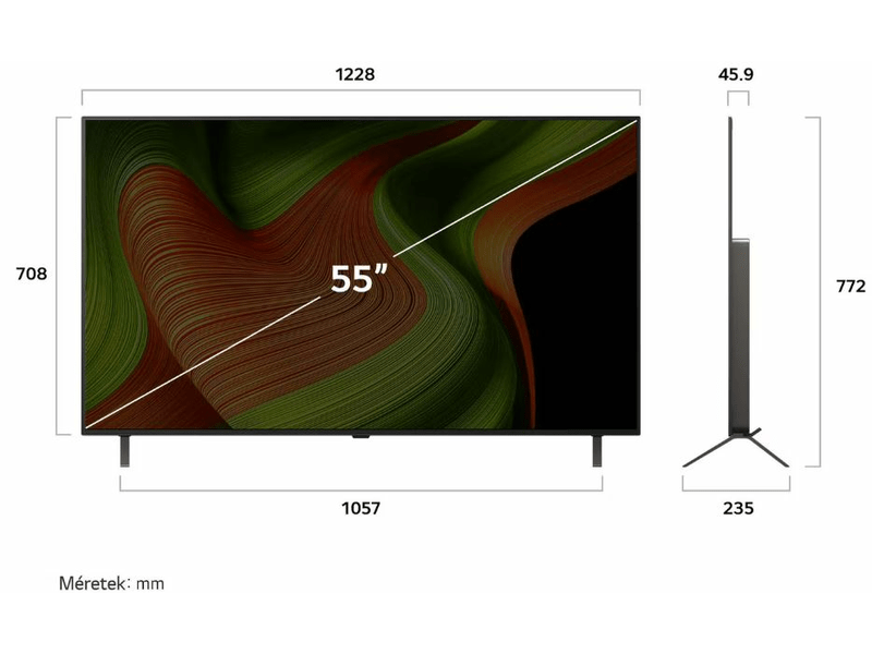 OLED Smart TV, 4K UHD HDR, webOS