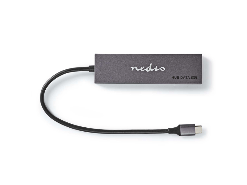 Nedis4-port USB-C 3.2 Gen 2 Hub