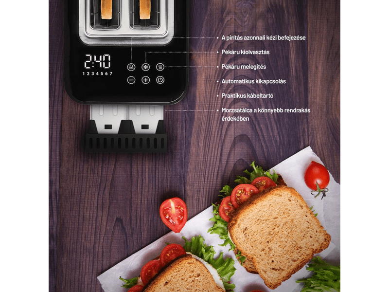 Lauben 900BC Kenyérpirító