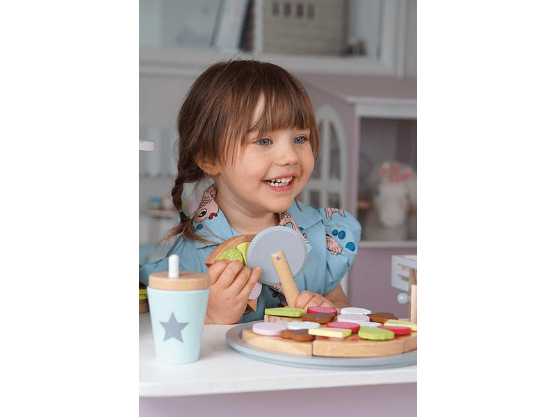 Jabadabado Szeletelhető Pizza fából (W7264)