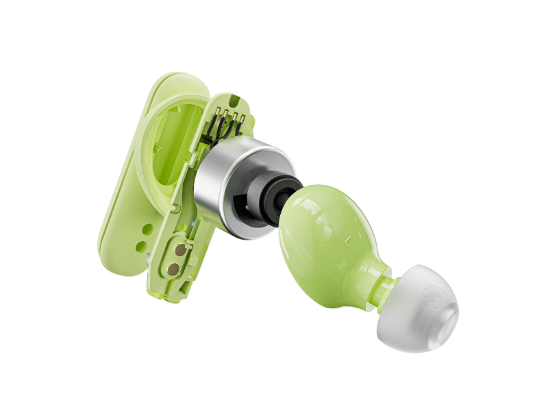 Skullcandy Smokin Buds Tw Matcha Fülhallgató, zöld (S2TAW-R954)