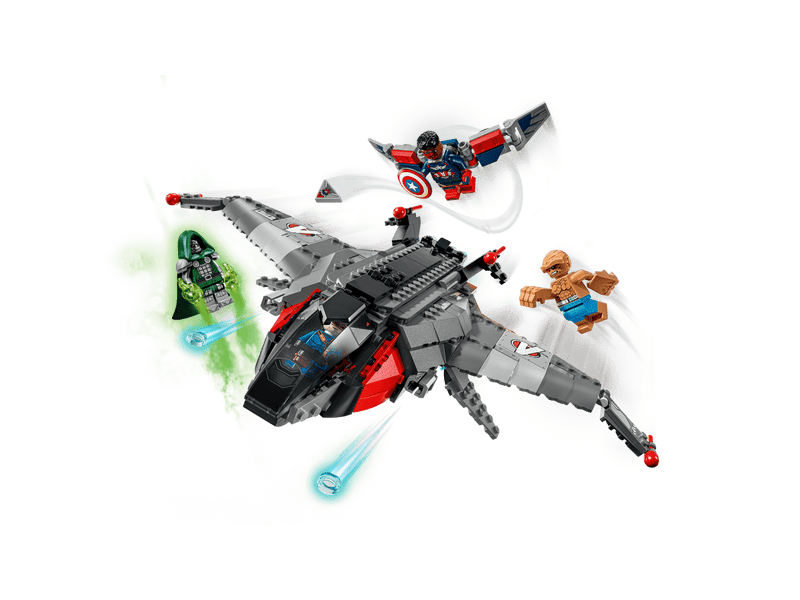 LEGO® Marvel Bosszúállók: Doctor Doom ébredése Quinjet (76347)