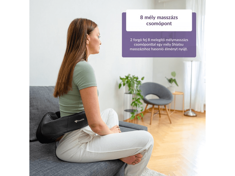 TrueLife RelaxBack B6 Charge Infra nyakmaszírozó