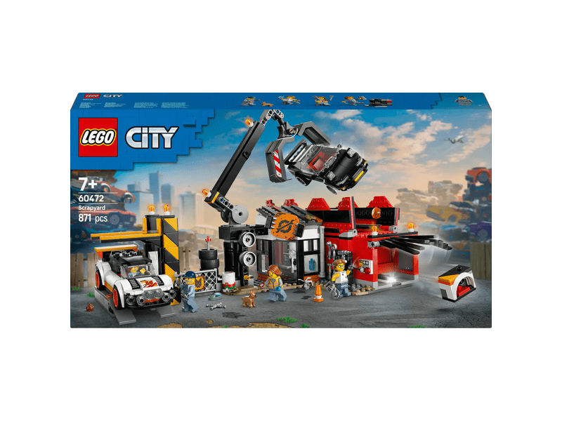 LEGO® City Roncstelep autókkal (60472)
