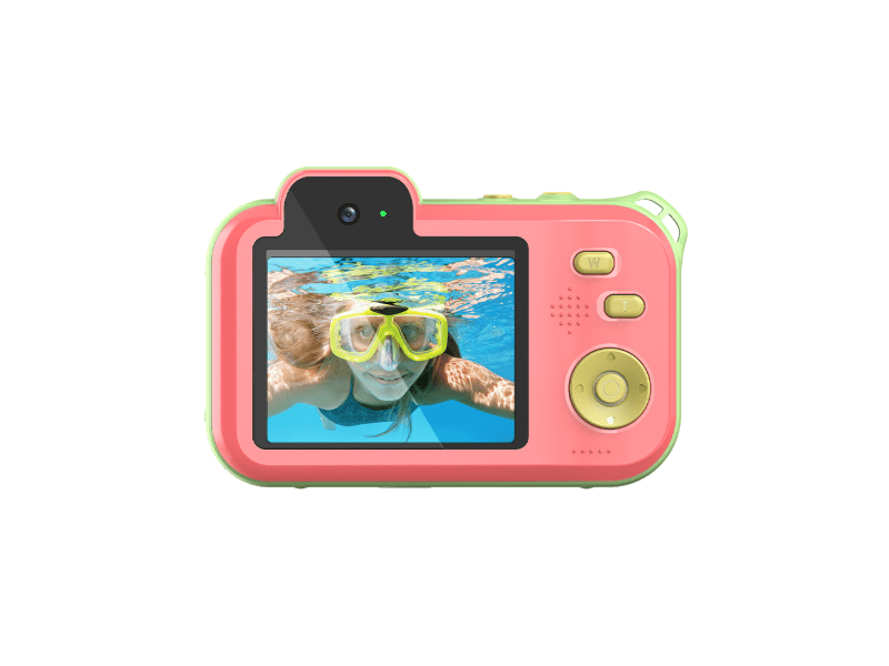 AgfaPhoto Photo Realikids 2 gyerekfényképezőgép, piros (AG-ARKCW2PK)