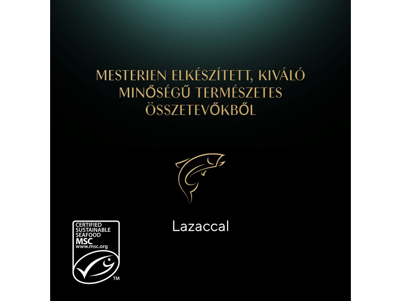 Sheba tasakos eledel lazaccal mártásban, felnőtt macskák számára, 85 g