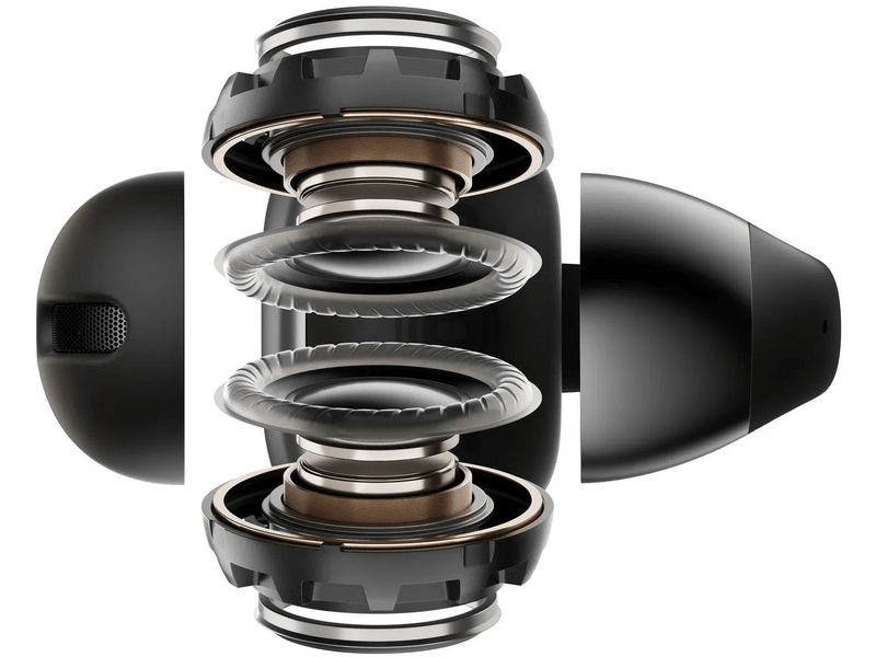 Shokz OpenDots One Bluetooth slušalice, crne (E310-ST-BK)