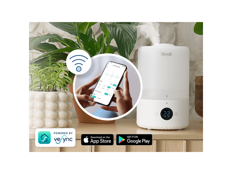 Levoit Dual200S Smart Ultraszonikus Hidegpárásító 3L