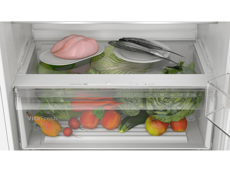 Bosch KBN96NSE0 Beépíthető kombinált hűtőszekrény