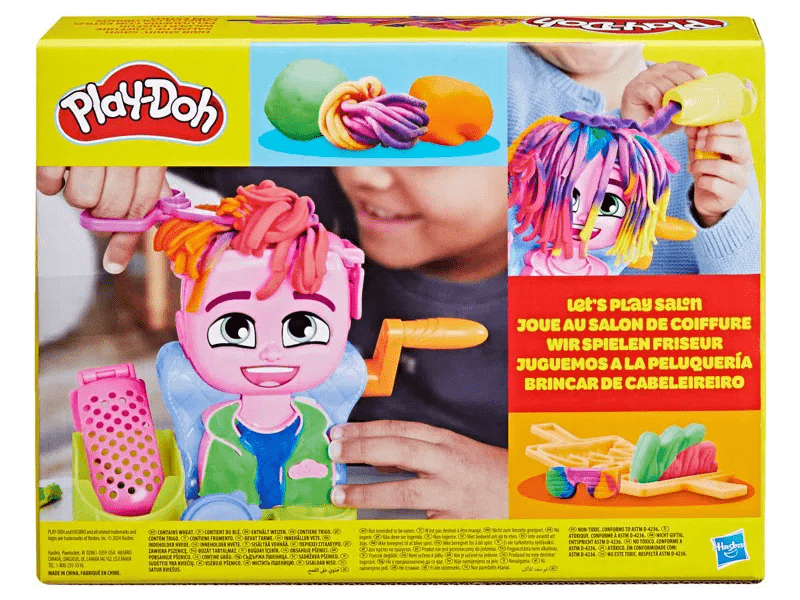 Play Doh, fodrász szalon gyurmaszett