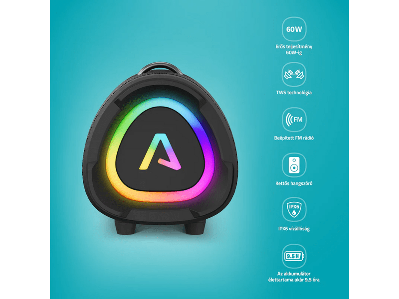 LAMAX Eclipse1 Hordozható hangszóró (LXWSMECL1NNBA)