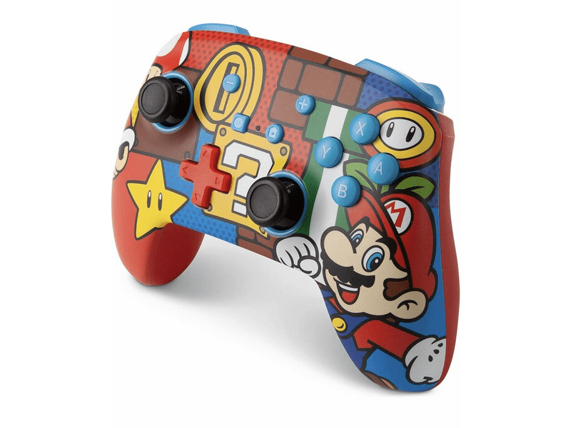 PowerA 1519764-02 Enhanced Nintendo Switch vezeték nélküli kontroller, Mario